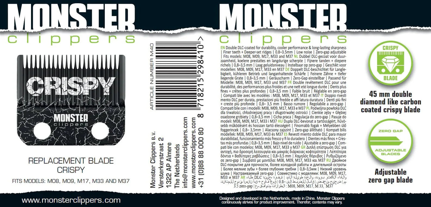 MonsterClippers CRISPY CUTTING BLADE